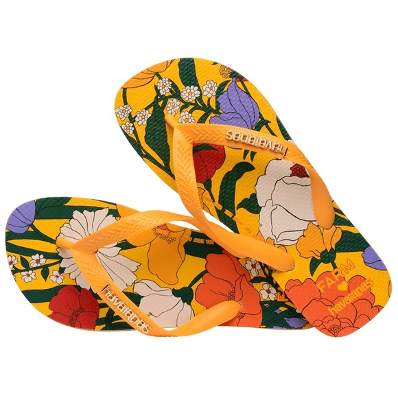 NWT Havaianas Farm Rio Mix Floral - Picture 2 of 3